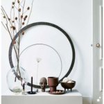 vtwonen Kandelaar met oor zwart 12cm