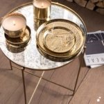 vtwonen-plate-metal-gold-sfeerbeeld vtwonen Plate Metal Gold 15 cm.